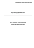Annual Report and Financial Statements for Year Ended 31 August 2021