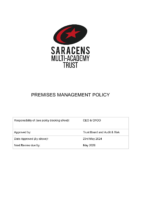 Premises Management Policy May 2024