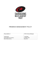 Premises Management Policy May 2026