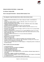 Privacy Notice PUPILS October 2025