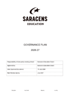 Governance Plan 2026-2027